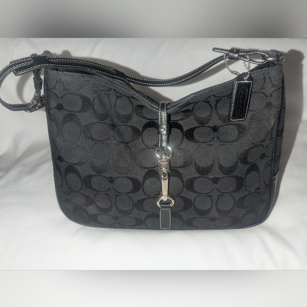 Coach Black Shoulder Bag